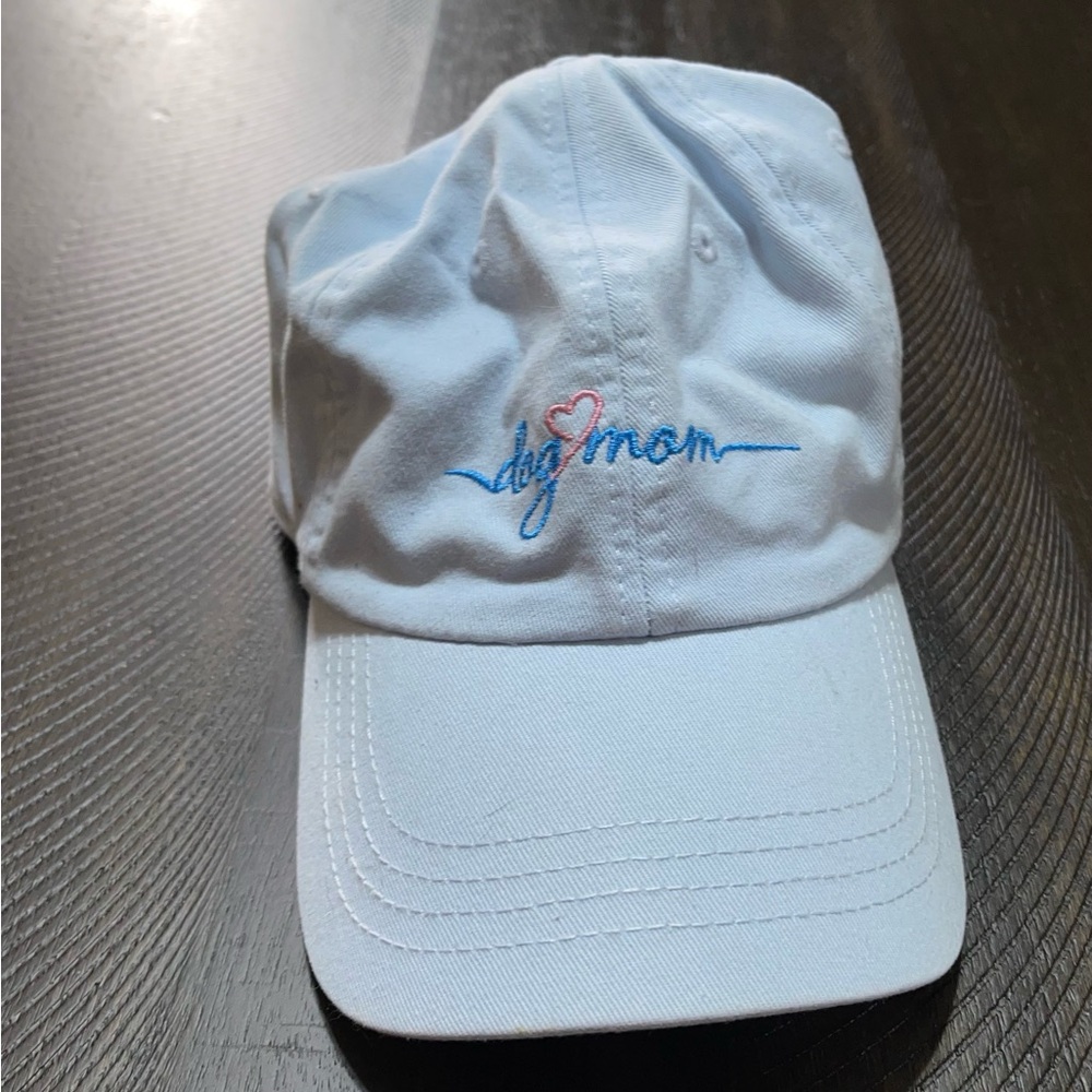 Light Blue Dog Mom Cap
